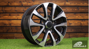Ratlankis R18x8.5  5X150  ET  40  110.1  B1156  (H706F)  Black Polished (MB)  For TOYOT  (Z6)  (HYBRID FORGED)