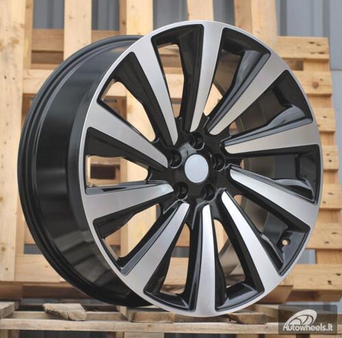 Ratlankis R23x10  5X120  ET  40  72.6  B1756  (H947D)  Black Polished (MB)  For LAND  (Z6)