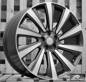 Ratlankis R23x10  5X120  ET  40  72.6  B1756  (H947D)  Black Polished (MB)  For LAND  (Z6)