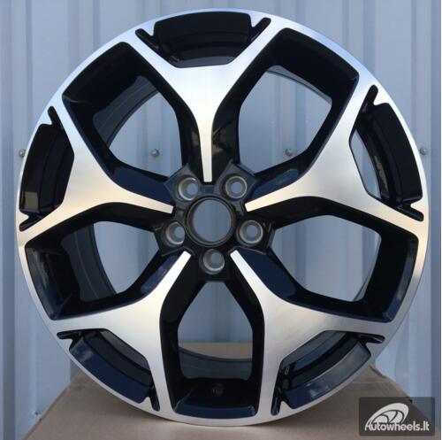 Ratlankis R18x7  5X100  ET  48  56.1  BY164  (IN8013)  Black Polished (MB)  For SUBAR  (K4)