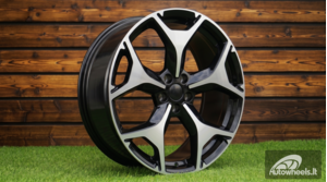 Ratlankis R18x7  5X100  ET  48  56.1  BY164  (IN8013)  Black Polished (MB)  For SUBAR  (K4)