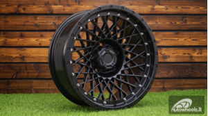 Ratlankis R17x9  5X127  ET  M10  71.5  FBX085  Black Matt (BM)  For 4X4  (K3)  (HYBRID FORGED)