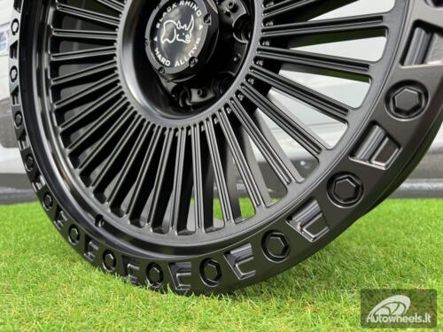 Ratlankis R20x9  5X127  ET  M10  71.5  FBX086  Black Matt (BM)  For 4X4  (K3)  (HYBRID FORGED)