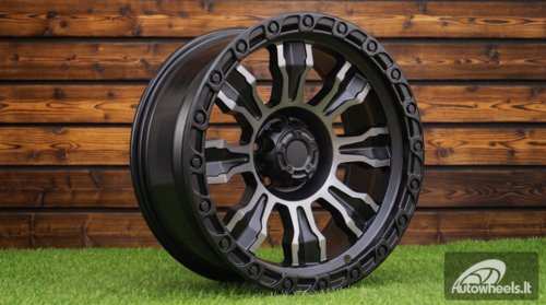 Ratlankis R20x9  6X139.7  ET  0  110.1  FBX087  Black Polished Matt (MBM)  For 4X4  (K3)  (HYBRID FORGED Bronze)