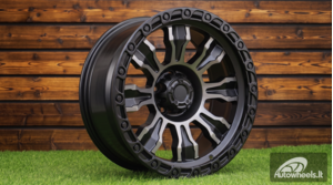 Ratlankis R20x9  6X139.7  ET  0  110.1  FBX087  Black Polished Matt (MBM)  For 4X4  (K3)  (HYBRID FORGED Bronze)