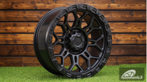 Ratlankis R16x8  6X139.7  ET  0  106.1  FBX317  Black Matt (BM)  For 4X4  (Z7)  (HYBRID FORGED)