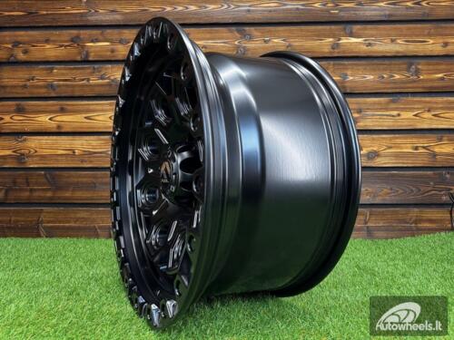 Ratlankis R17x9  5X127  ET  M10  71.5  JT178  Black Matt (BM)  For 4X4  (M)