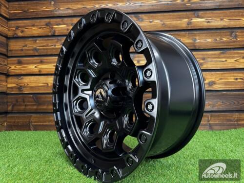 Ratlankis R18x9  5X127  ET  M10  71.5  JT178  Black Matt (BM)  For 4X4  (M)