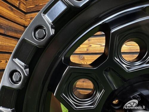 Ratlankis R18x9  5X127  ET  M10  71.5  JT178  Black Matt (BM)  For 4X4  (M)