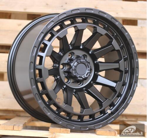 Ratlankis R17x9  5X127  ET  M10  71.5  JT194  Black Matt (BM)  For 4X4  (K3)