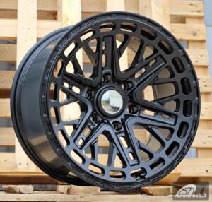 Ratlankis R18x9  6X139.7  ET  0  110.1  JT206  Black Matt (BM)  For 4X4  (K3)