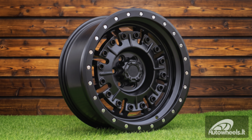Ratlankis R17x9  6X114.3  ET  10  66.1  JT250  Black Polished (MB)  For 4X4  (K3)