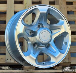 Ratlankis R16x7  5X150  ET  0  110.1  JT296  Machined Silver (MS)  For 4X4  (K3)