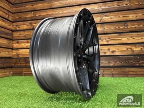 Ratlankis R20x9  6X139.7  ET  15  106.1  F3045  Black Half Matt (BLHM)  For RACIN  (Z3)  (HYBRID FORGED)