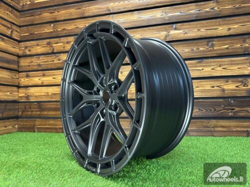 Ratlankis R20x9  6X139.7  ET  15  106.1  F3045  Black Half Matt (BLHM)  For RACIN  (Z3)  (HYBRID FORGED)