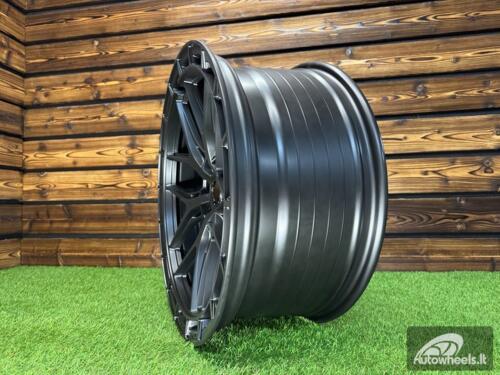 Ratlankis R20x9  6X139.7  ET  15  106.1  F3045  Black Half Matt (BLHM)  For RACIN  (Z3)  (HYBRID FORGED)