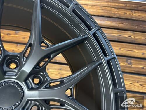 Ratlankis R20x9  6X139.7  ET  15  106.1  F3045  Black Half Matt (BLHM)  For RACIN  (Z3)  (HYBRID FORGED)