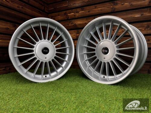 Ratlankis R18x9.5  10X112/120  ET  18  74.1  8332R  Silver (SI)  For BMW  (Z7)  (Style Alpina (Rear+Front))