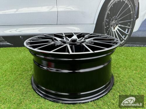 Ratlankis R18x8  5X120  ET  35  72.6  A5479  (8374F)  Black Polished (MB)  For BMW  (Z5)  (Rear+Front)
