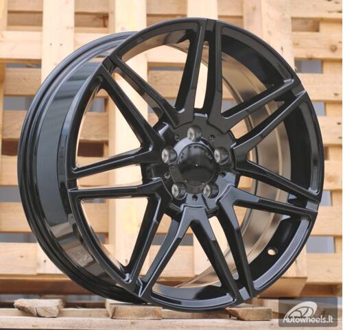 Ratlankis R18x8  5X112  ET  45  66.6  A874  (IN8361)  Black (BL)  For MER  (Z5)
