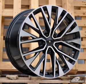 Ratlankis R19x8.5  5X112  ET  40  66.5  F733  (F9733)  Black Polished (MB)  For AUD  (Z5)  (HYBRID FORGED)