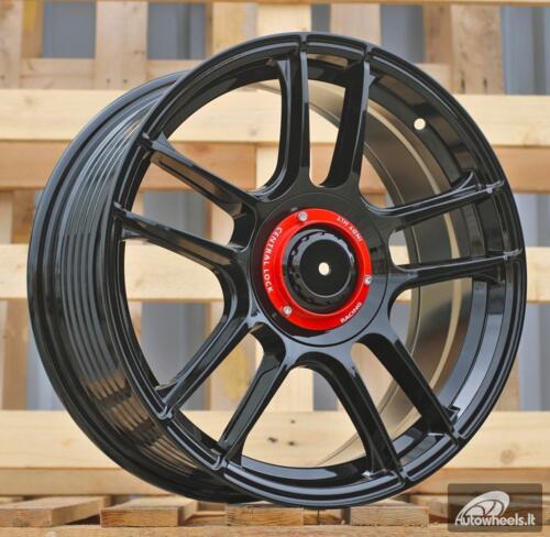 Ratlankis R17x7.5  10X100/112  ET  40  73.1  F7826  Black (BL)  For RACIN  (Z5)  (HYBRID FORGED OZ Style)