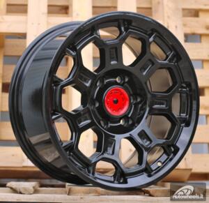 Ratlankis R18x9  6X139.7  ET  12  95.1  F8672  (4X4)  Black (BL)  For RACIN  (Z5)  (HYBRID FORGED For Toyota)