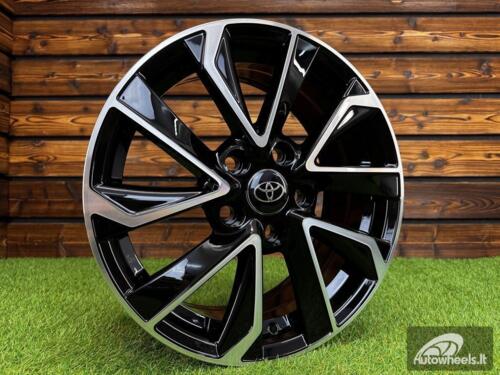 Ratlankis R15x6  5X114.3  ET  40  54.1  I5340  Black Polished (MB)  For TOYOT  (Z5)