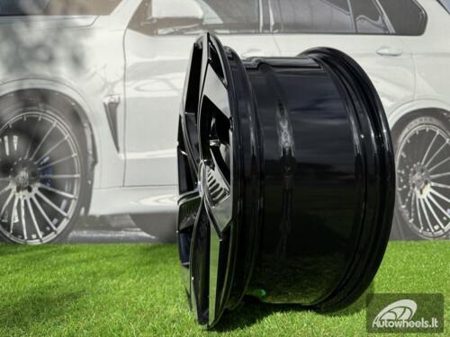 Ratlankis R18x7.5  5X114.3  ET  51  67.1  D1926  (BK1224)  Black Polished (MB)  For HYUND  (P+R)  (NEW MODEL)
