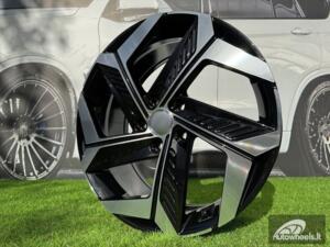 Ratlankis R18x7.5  5X114.3  ET  51  67.1  D1926  (BK1224)  Black Polished (MB)  For HYUND  (P+R)  (NEW MODEL)