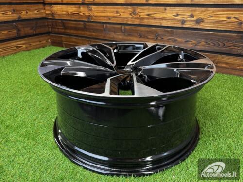 Ratlankis R17x7.5  5X112  ET  35  66.5  I5493  (YF5493)  Black Polished (MB)  For AUD  (Z4)  (HYBRID FORGED)