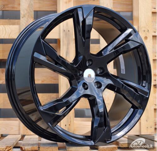 Ratlankis R22x9  5X108  ET  45  63.4  B1175  Black (BL)  For VOLVO  (Z1)