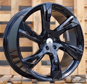 Ratlankis R22x9  5X108  ET  45  63.4  B1175  Black (BL)  For VOLVO  (Z1)