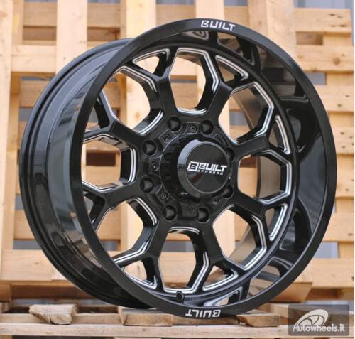 Ratlankis R20x10  8X180  ET  M19  125.2  B1960  Black (BL)  For 4X4  (Z1)  (Milling)