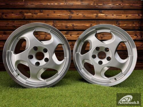 Ratlankis R17x9  5X120  ET  17  74.1  B2418  Silver+Polished Lip (SP)  For BMW  (Z1)  (Rear Left)