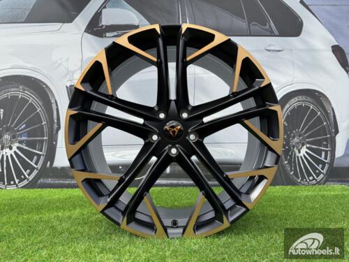 Ratlankis R18x8  5X112  ET  38  57.1  YF5719  Black Polished Half Matt Cooper (MBHMC)  For CUPRA  (Z5+Z7+Z3)  (HYBRID FORGED)