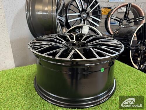 Ratlankis R22x10.5  5X112  ET  42  66.6  3S1111  (FL269)  Black (BL)  For BMW  (Z5)  (HYBRID FORGED (Front+Rear))