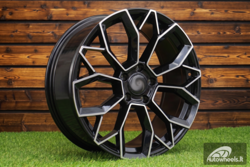 Ratlankis R21x10  5X130  ET  50  71.6  H5083  Black Polished (MB)  For PORCH  (P1)