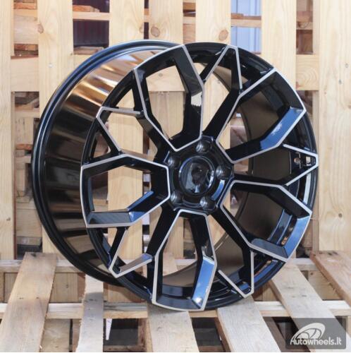 Ratlankis R21x10  5X130  ET  50  71.6  H5083  Black Polished (MB)  For PORCH  (P1)