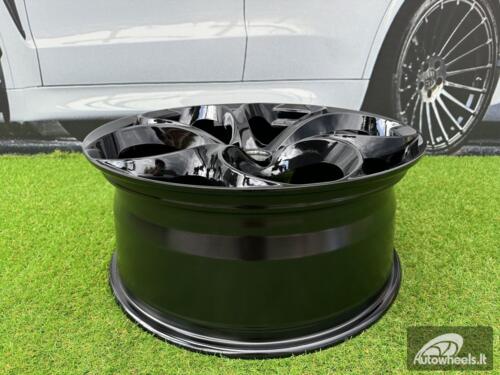 Ratlankis R18x8  5X110  ET  33  65.1  L1664  (YF5707)  Black (BL)  For ALFA  (Z4+P1)  (HYBRID FORGED (ET25))