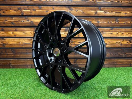 Ratlankis R20x9  5X112  ET  30  66.5  3S1293  (FBX348)  Black Half Matt (BLHM)  For AUD  (Z5)  (HYBRID FORGED)