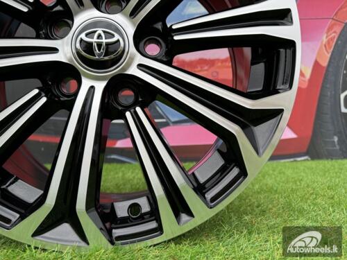 Ratlankis R17x7.5  5X100  ET  40  54.1  B5845  (IN1091)  Black Polished (MB)  For TOYOT  (Z5)