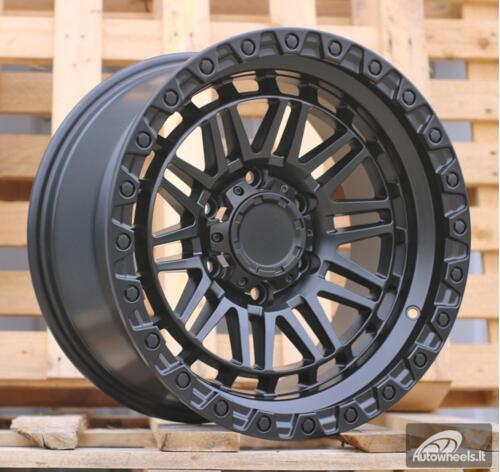 Ratlankis R17x9  6X139.7  ET  0  110.1  H972D  Black Matt (BM)  For 4X4  (Z5)  (FUEL Style)