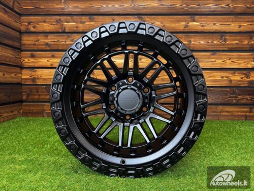 Ratlankis R17x9  6X139.7  ET  0  110.1  H972D  Black Matt (BM)  For 4X4  (Z5)  (FUEL Style)