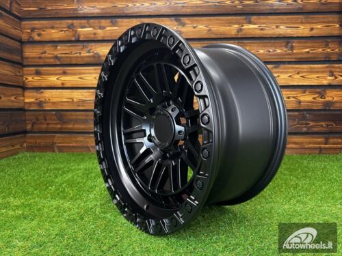 Ratlankis R17x9  6X139.7  ET  0  110.1  H972D  Black Matt (BM)  For 4X4  (Z5)  (FUEL Style)