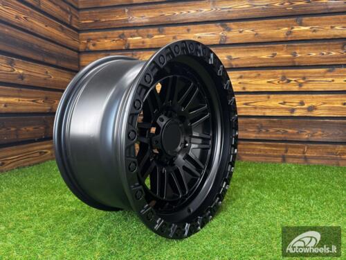 Ratlankis R17x9  6X139.7  ET  0  110.1  H972D  Black Matt (BM)  For 4X4  (Z5)  (FUEL Style)