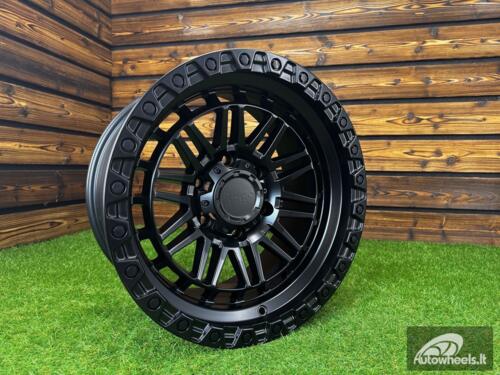 Ratlankis R17x9  6X139.7  ET  0  110.1  H972D  Black Matt (BM)  For 4X4  (Z5)  (FUEL Style)