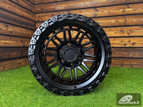 Ratlankis R17x9  6X139.7  ET  0  110.1  H972D  Black Matt (BM)  For 4X4  (Z5)  (FUEL Style)