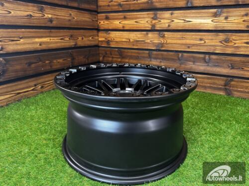 Ratlankis R17x9  6X139.7  ET  0  110.1  H972D  Black Matt (BM)  For 4X4  (Z5)  (FUEL Style)