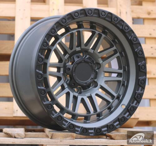Ratlankis R17x9  6X139.7  ET  0  110.1  H972D  Gun Metal+Matt Lip (GMML)  For 4X4  (Z5)  (FUEL Style)